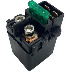 Starter Solenoid Relay for Honda Shado 750 1100 VTX1300 for Kawasaki Vulcan 900 500 1700 1500 Prairie 700 Ninja ZX9R ZX6R ZX14 Brute Force Super Hawk 1000 Shadow Spirit 750 CBR600RR CBR250R