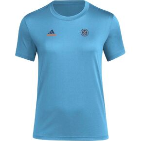 adidas Women's New York City Fc Short Sleeve Pre-Game T-Shirt