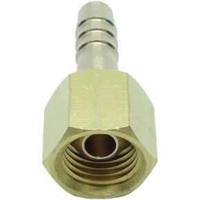 1 Piece 8mm 5/16" Hose ID Barb X Metric M14x1.5 Female Inverted Flare Fuel Fitting Adapter