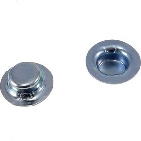 1/2" Push On Cap Nut - 1/2 inch Axle Cap Nut - Push On Cap Nuts - Axle Caps 1/2" - Wheel Retainers (4)
