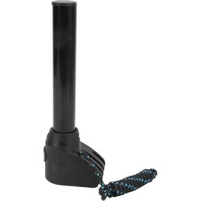 Windsurfing Extension Rod, Aluminum Alloy Windsurf Extension Rod Base Mount Adapter with Rope, Windsurfing Mast Extension Rod Base Adapter Hardware