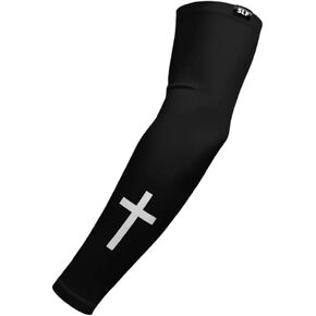 Faith Cross Black Arm Sleeve