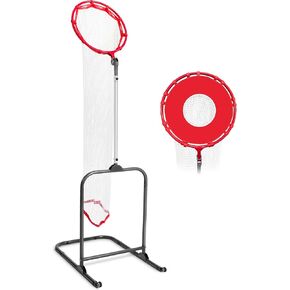 Volleyball Setter Trainer Net with Adjustable Height and Angle for Indoor and Outdoor Practice, Perfect Target Net for Setting, Serving, and Spiking Training Equipment