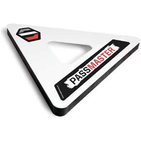 Snipers Edge Hockey - Hockey PassMaster - 26" x 26" x 26" - Easy Assembly, Multiple Angles to Use, Works On and Off Ice.
