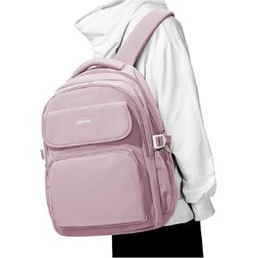 Backpack For College Students Women Men,Cute High School Bag,Lightweight Bookbag Casual Daypack Travel Backpack,Aesthetic School Backpack For Teens Boys Girls(Mint Green)