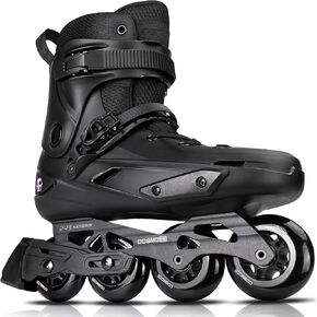Professional Inline Skates for Women Men, COSMOID Roller Blades Adult Male Female, Size 5-12，Professional Fitness Roller Skates Blades for Unisex