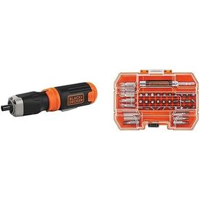 BLACK+DECKER Cordless Screwdriver, Alkaline (BCF601AA)