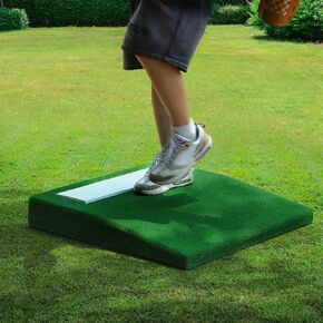 DWVO Pitching Mound, Portable Pitchers Mound with Non-Slip Plate, Pitching Mound for Baseball Softball Pitching Taining