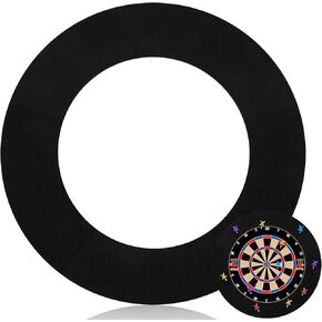 Dart Board Wall Protectors, Felt Dartboard Wall Protector, Dartboard Surround for Professional 17.75 and 18 in Dartboard Backboard Wall Surround