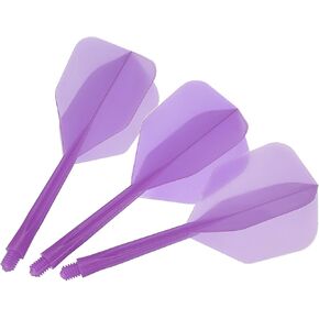 PATIKIL Integrated Dart Shaft and Flights, Thread Plastic Dart Flights