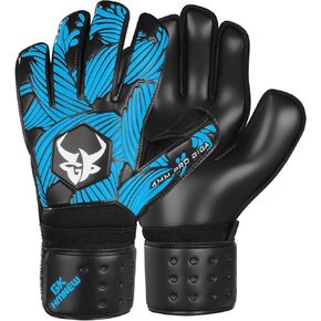 Soccer Goalkeeper Gloves Extreme Strong Control and Grip with Finger Protection High Performance Pro-Level Goalie Glove Anti-Slip Latex Palm Breathable Comfortable for Kids Youth Adult