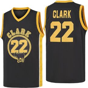 Men 22 Clark Jersey Basketball Jerseys Vintage Men's Classic Shirt