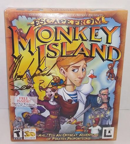 Escape from Monkey Island - PC in Saudi Arabia