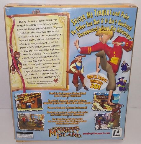 Escape from Monkey Island - PC in Saudi Arabia