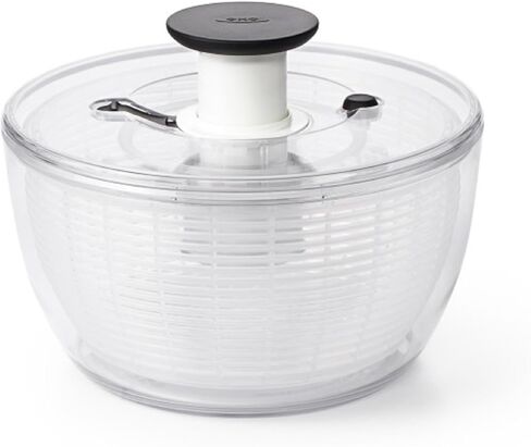 OXO Good Grips Large Salad Spinner - 6.22 Qt., White in Saudi Arabia
