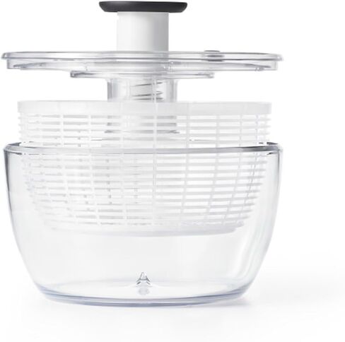 OXO Good Grips Large Salad Spinner - 6.22 Qt., White in Saudi Arabia