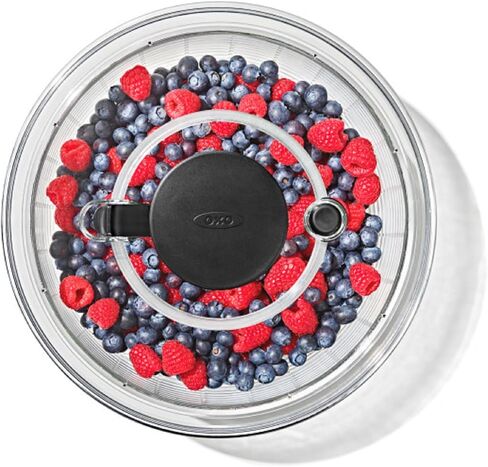 OXO Good Grips Large Salad Spinner - 6.22 Qt., White in Saudi Arabia
