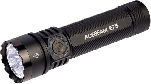 ACEBEAM E75 3000 High Lumens Flashlight with Magnetic Base, Super Bright LED Flashlight Rechargeable, IPX8 Water-Resistant Tactical EDC Flash Light, 26 Days Super Long Lasting for Camping,Everyday Use in Kuwait