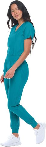 Monarch Uniforms Womens Jogger Scrub Set Extreme Stretch Scubs for Women in Saudi Arabia