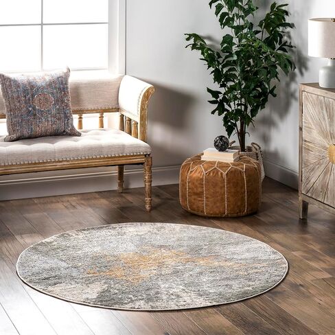 nuLOOM Cyn Contemporary Abstract Area Rug, 3x5, Gold in Saudi Arabia