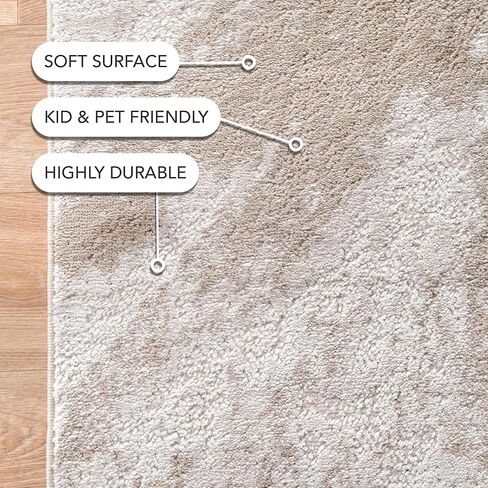 nuLOOM Cyn Contemporary Abstract Area Rug, 3x5, Gold in Saudi Arabia