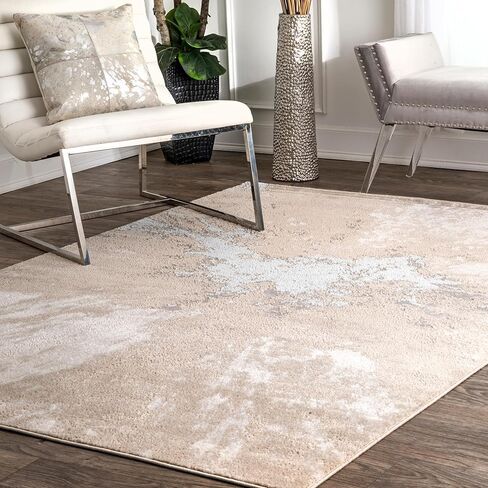 nuLOOM Cyn Contemporary Abstract Area Rug, 3x5, Gold in Saudi Arabia