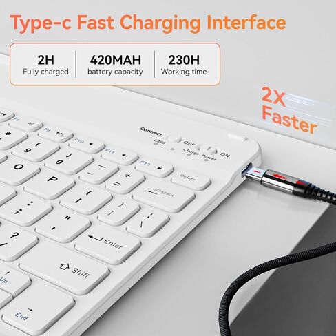 Keyboard Case for iPad 9th/8th/7th Gen (10.2 Inch, 2021/2020/2019) in Saudi Arabia