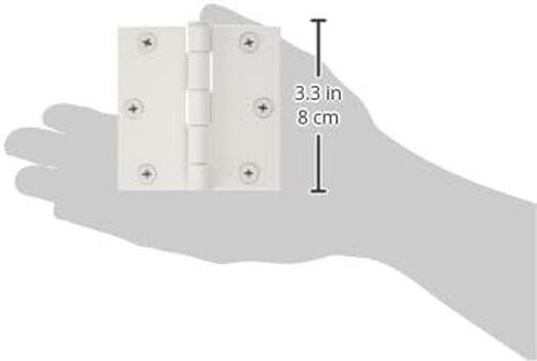 National Hardware N241-182 V512 Door Hinge in Black,3 Inch in Kuwait