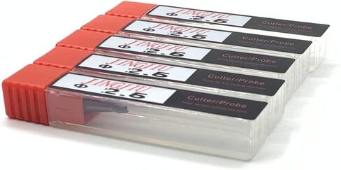 (Standard Cutter)2.5mm End Milling Cutter 01LW(D747838ZB) in Carbide fit for Silca Futura Auto & Futura Pro one & Futura Pro Machines-5pcs in Saudi Arabia
