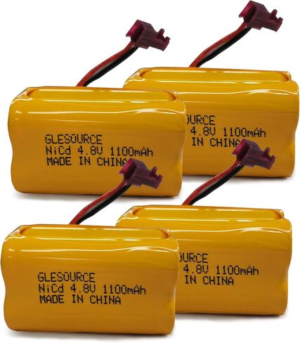 حزمة بطارية Ni-CD بقدرة 4.8 فولت 1100 مللي أمبير في الساعة متوافقة مع Sure-Lites SL026155 SL-026155 SL-026-155 ضوء الطوارئ لإشارة خروج الطاقة القصوى (عبوتان) in Kuwait