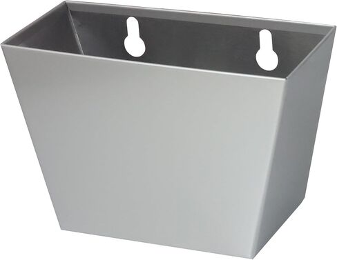 Black Wall Mounted Beer Bottle Cap Catcher, Stainless Steel Beer Soda Top Bucket Collector Outdoor with Drain Holes in Saudi Arabia