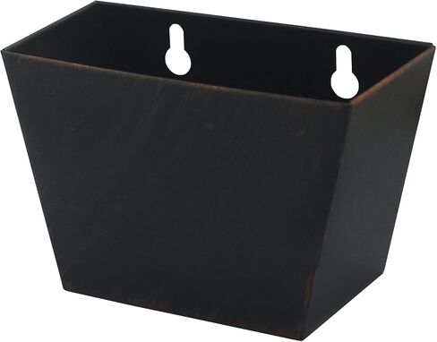 Black Wall Mounted Beer Bottle Cap Catcher, Stainless Steel Beer Soda Top Bucket Collector Outdoor with Drain Holes in Saudi Arabia