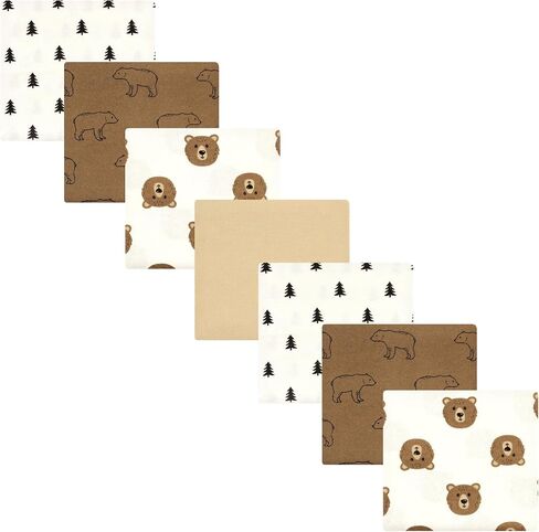 Hudson Baby Unisex BabyCotton Flannel Receiving Blankets Bundle in Saudi Arabia