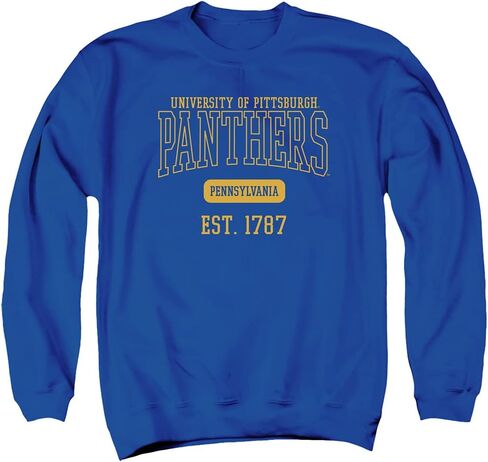 University of Pittsburgh Official Est. Date Unisex Adult Crewneck Sweatshirt in Saudi Arabia