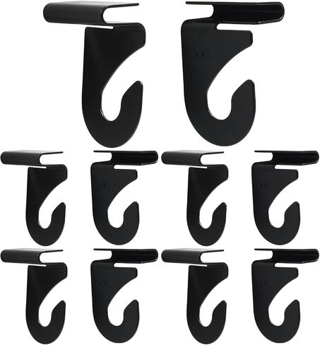Stainless Steel Drop Ceiling Hooks, 20Pcs 1.5" Metal Ceiling Hanger T-Bar Track Clip or Hanging Plants Decorations, White in Saudi Arabia