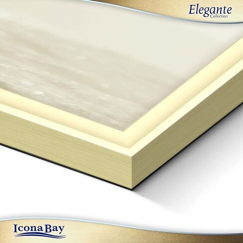 Icona Bay 8x10 Picture Frames (Silver, 3 Pack), Contemporary Photo Frames 8 x 10, Wall Mount or Table Top, Elegante Collection in Saudi Arabia