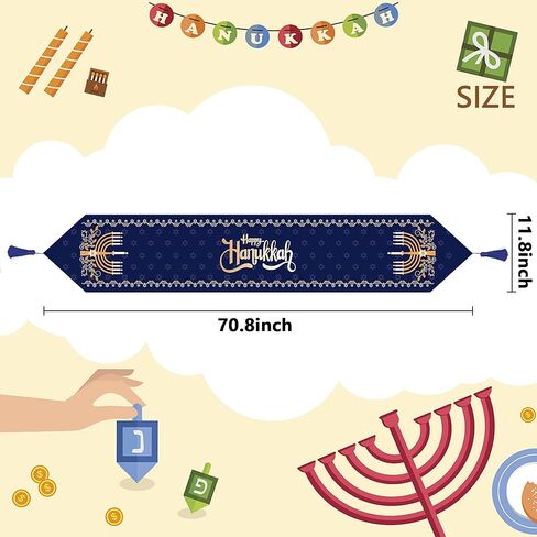 Wehhbtye Valentines Day Table Runner - 69 x 15 Inch Embroidered Love Heart Table Decorations with Tassels - Valentines Scarf Kitchen Dining Table Decor for Wedding Indoor Table Dinner Holiday Party in Kuwait