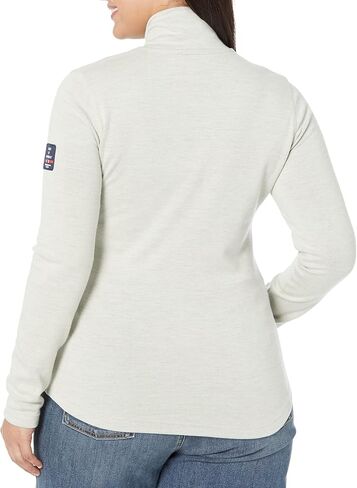 سترة Dale of النرويج Tindefjell النسائية - سترة صوف ميرينو للسيدات - سترات تزلج صوفية بقصة ضيقة وربع سحاب للنساء in Kuwait