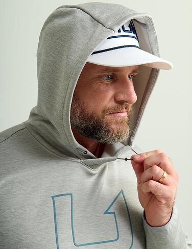 HUK Men's Coldfront+ Graphic, Performance Fishing Hoodie in Saudi Arabia