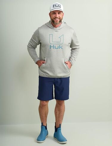 HUK Men's Coldfront+ Graphic, Performance Fishing Hoodie in Saudi Arabia