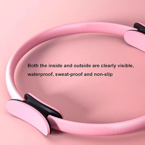 10 pcs Recovery-Boosting Pilates Ring Circle - 15 Inch for Fitness & Rehab - Lightweight PP NBR in Saudi Arabia