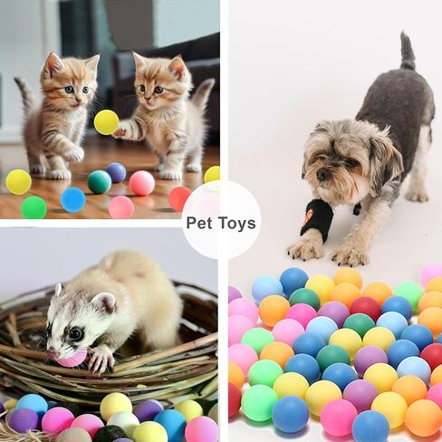 Ping Pong Balls 12 50 or 100 Pack: 3 Star Colored Table Tennis Balls for Outdoor Practice Party Games Cats Toys in Saudi Arabia