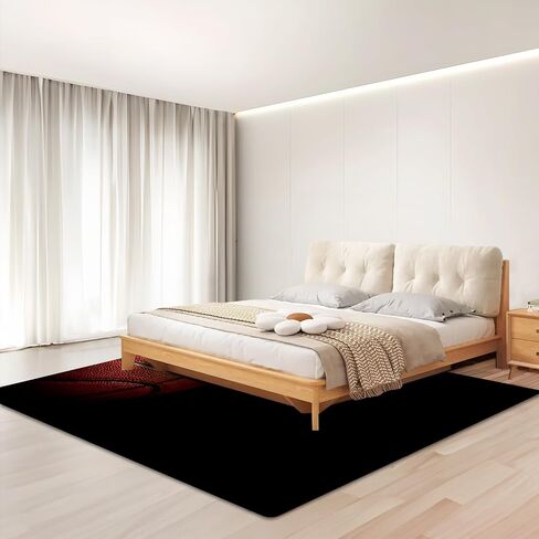 Area Rug Carpet Floor Washable Mats Rugs Non-Slip 5'x4' for Living Room Bedroom Dining Room Office Outdoor Home Decor Basketball in Saudi Arabia