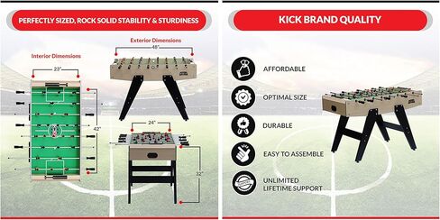 طاولة كرة القدم كيك فريدوم 48 بوصة in Kuwait