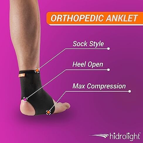 Orthopedic Anklet - Ankle Brace for Sprained Ankle - Sprained Ankle Support, Foot Wrap, Ankle Compression Sleeve in Saudi Arabia