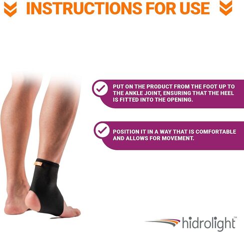 Orthopedic Anklet - Ankle Brace for Sprained Ankle - Sprained Ankle Support, Foot Wrap, Ankle Compression Sleeve in Saudi Arabia