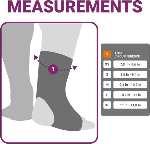 Orthopedic Anklet - Ankle Brace for Sprained Ankle - Sprained Ankle Support, Foot Wrap, Ankle Compression Sleeve in Saudi Arabia