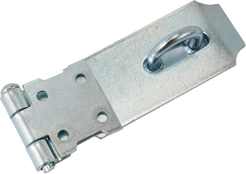 Door Lock Hasp Latch, 6 Inch Stainless Steel Safety Packlock Clasp Hasp Lock Latch，Gate Lock Hasp with Screws Brushed Finish，12pairs in Saudi Arabia