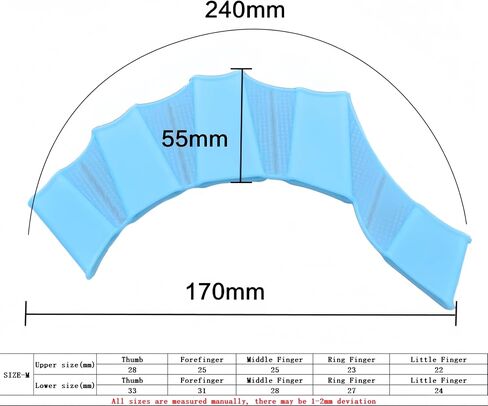 Swimming Gloves,Swim Gloves,Webbed Gloves for Swimming Swim Fins Swim Gloves Aquatic Fitness Water Resistance for Women Men Kids in Saudi Arabia