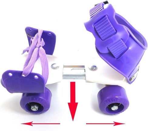 Speed Quad Roller Skates Adjustable Directly Connected with The Shoes for Outdoor Recreation in Saudi Arabia